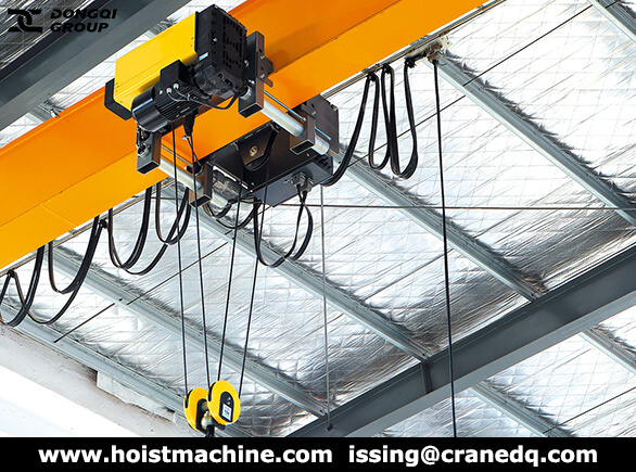 European type low headroom wire rope hoist