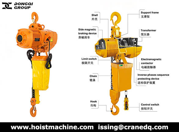 3 ton fixed chain hoist for sale